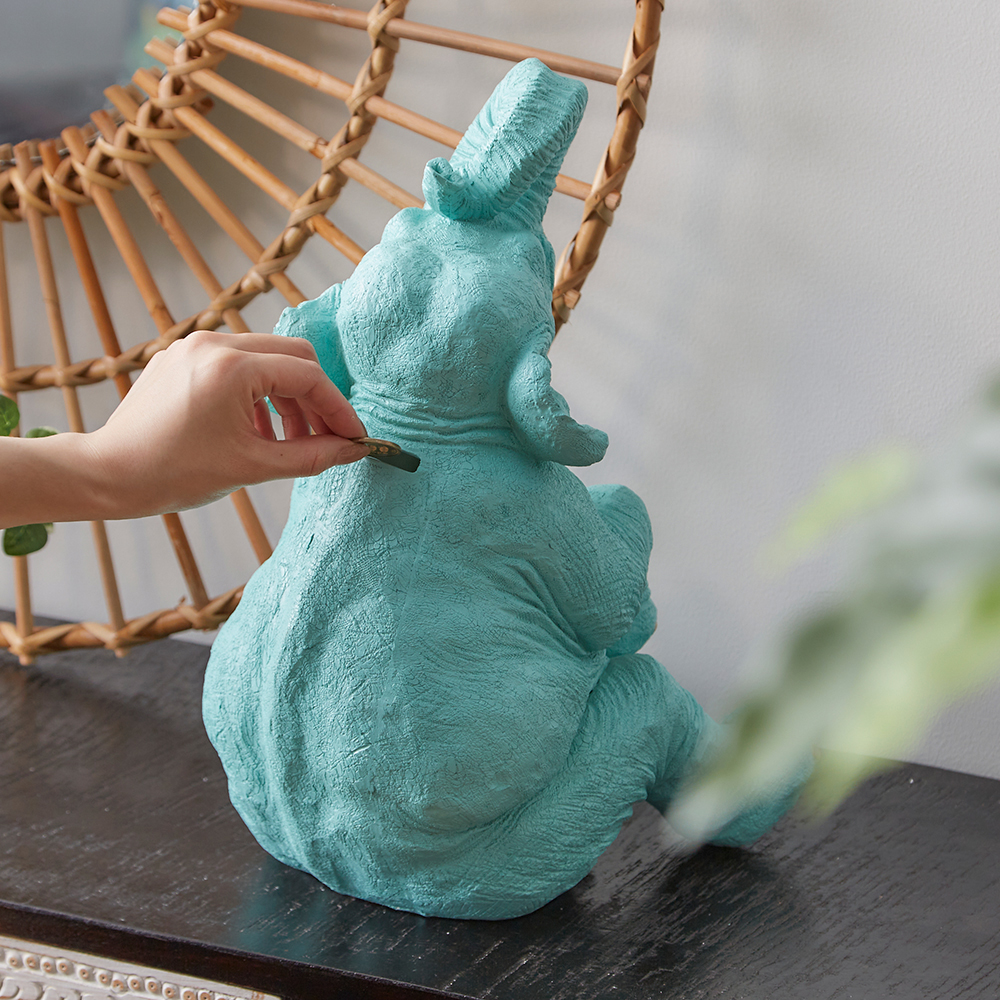 ハッピーエレファント マネーボックス - 貯金箱の通販 ｜【KARE