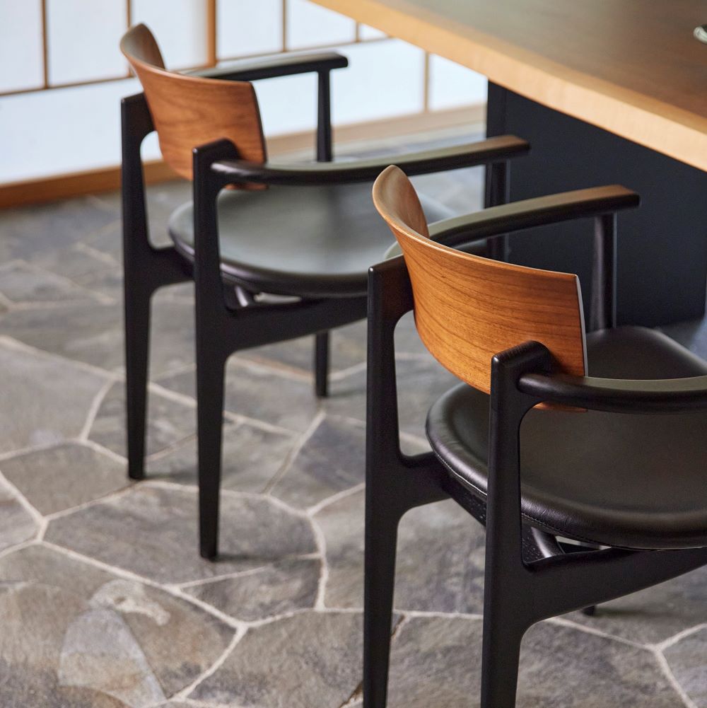 希少＆高級】柏木工 KASHIWA ダイニングチェア アームチェア 希少