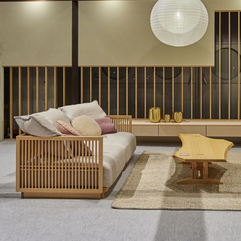 Takayama Wood Works 3人掛けソファWLS13A(オーク) – 柏木工株式会社