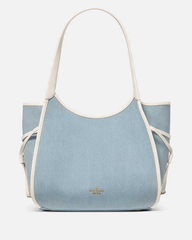 スタッシュ デニム ミディアム キャリーオール | トート | ケイト