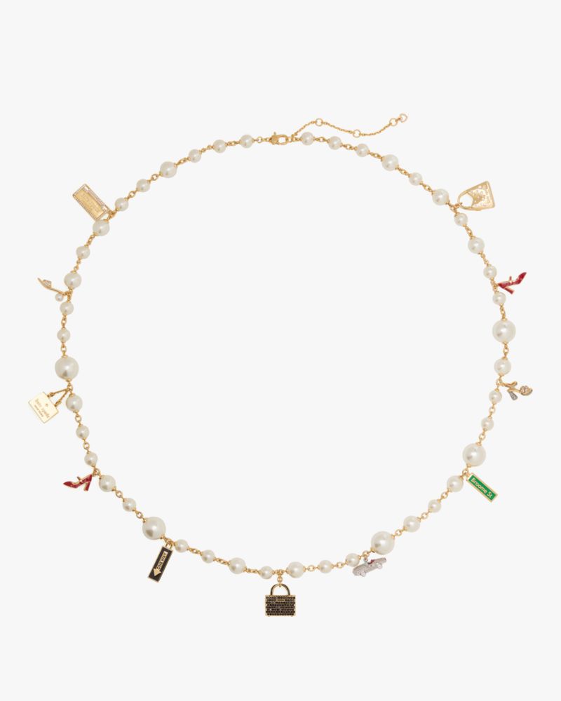 ニューヨーク ミニット ステートメント チャーム ネックレス