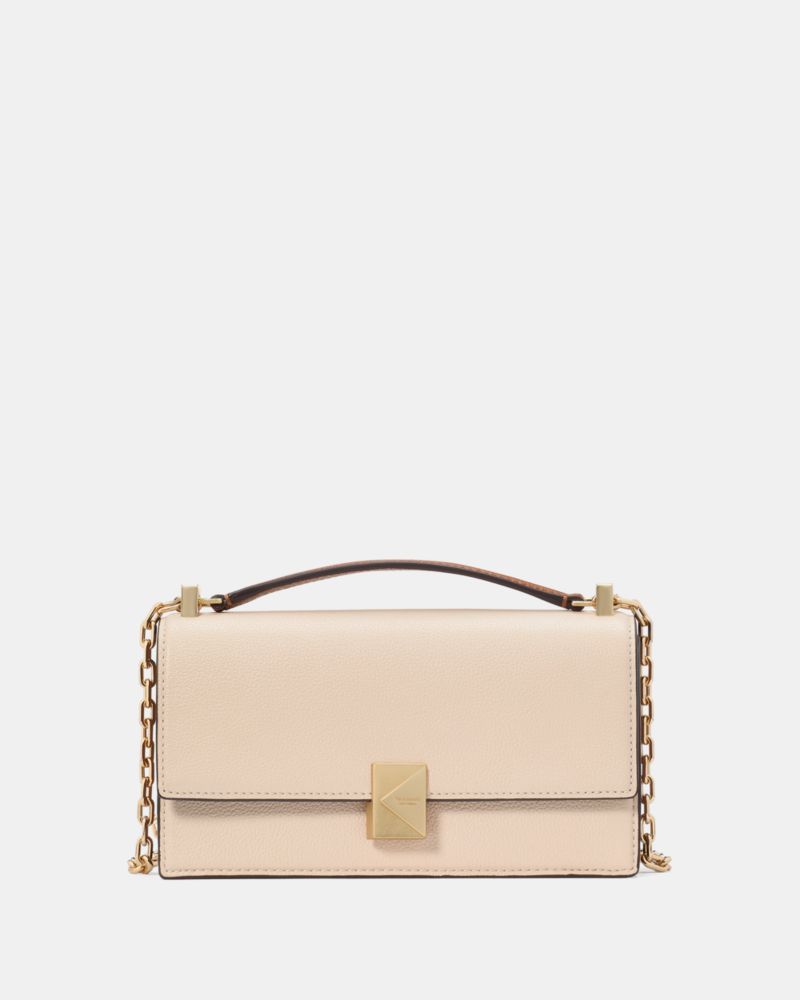 デコ カラーブロック ミニ フラップ チェーン クロスボディ | ケイト