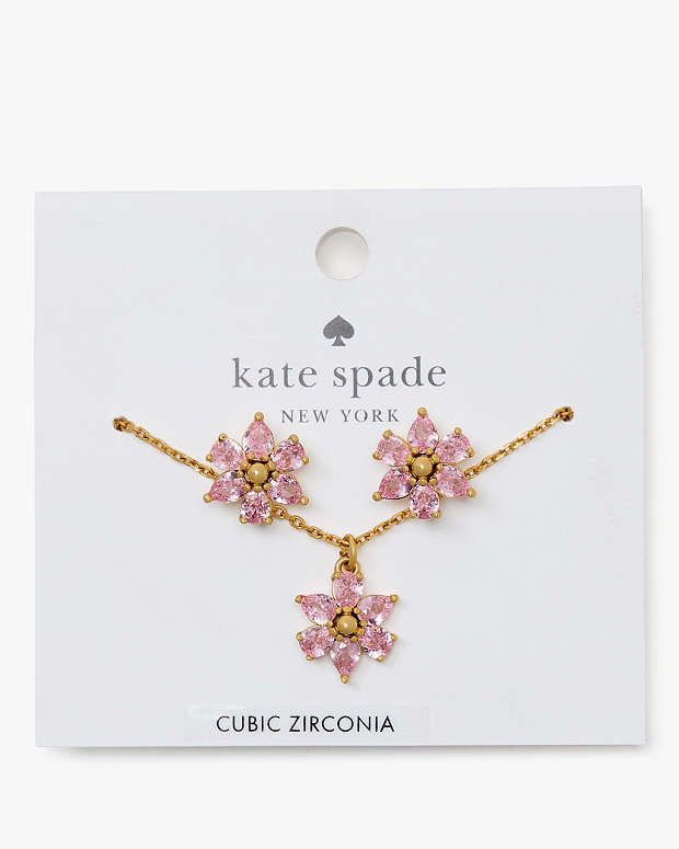 ファースト ブルーム ペンダント アンド ピアス セット | ジュエリー