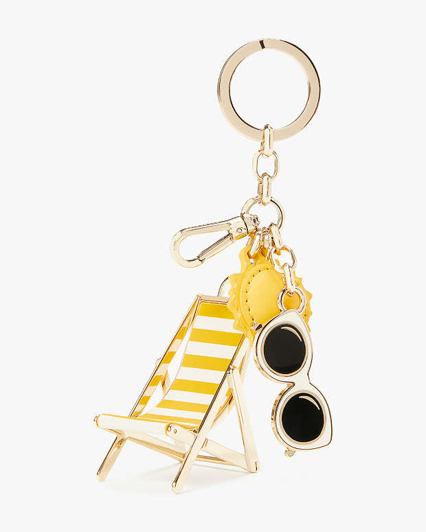 サンキス メタル カバナ キー フォブ | ケイト・スペードニューヨーク