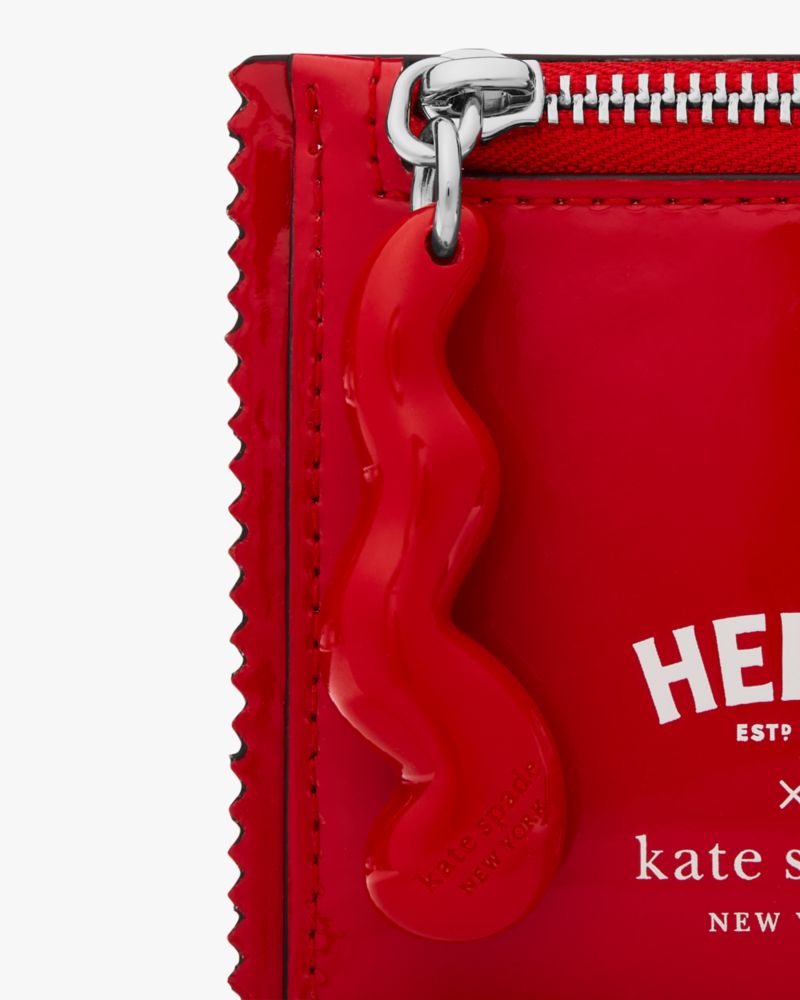 ハインツ×ケイト・スペード ニューヨーク パテント コイン カード