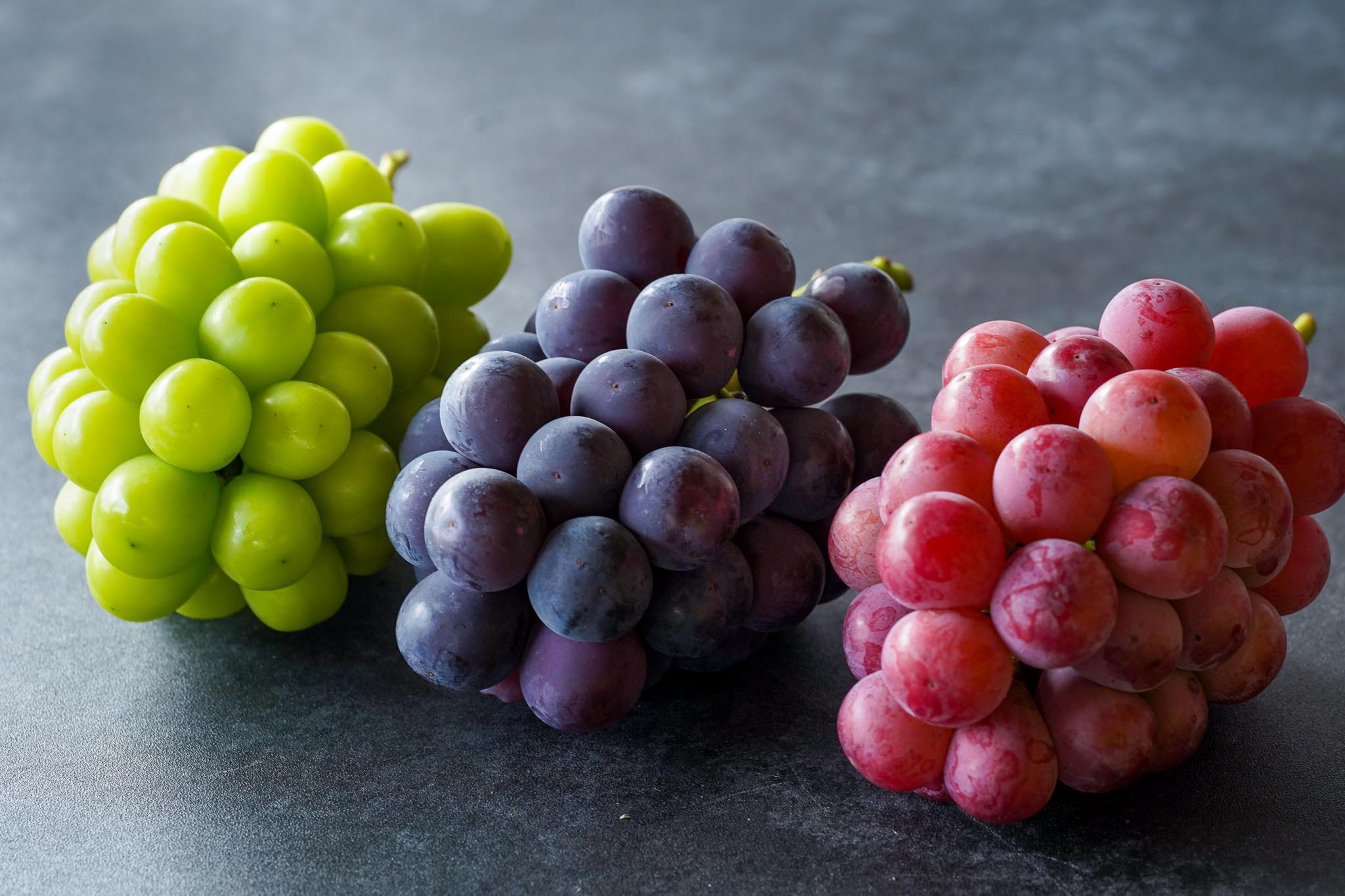 2025予約】緑・紫・赤のぶどう3種セット – Kawahara Green Farm