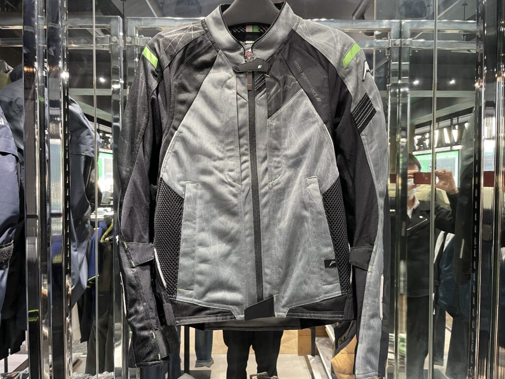 クシタニ定番のメッシュジャケット2024モデル「カワサキ エアコンテン