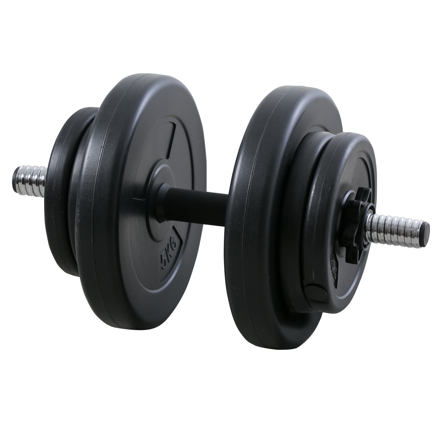 プラスチックダンベル 15kg【トレーニング用品】 | 株式会社カワセ