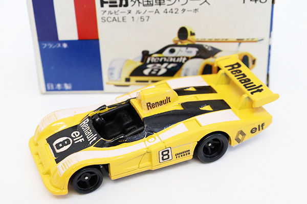 ミニカーショップ ケンボックス トミカ 青箱☆F48☆アルピーヌルノーA