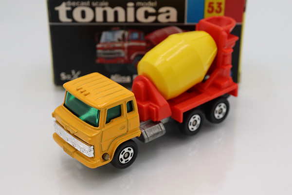ミニカーショップ ケンボックス トミカ 黒箱☆53-1-23☆日野ミキサー