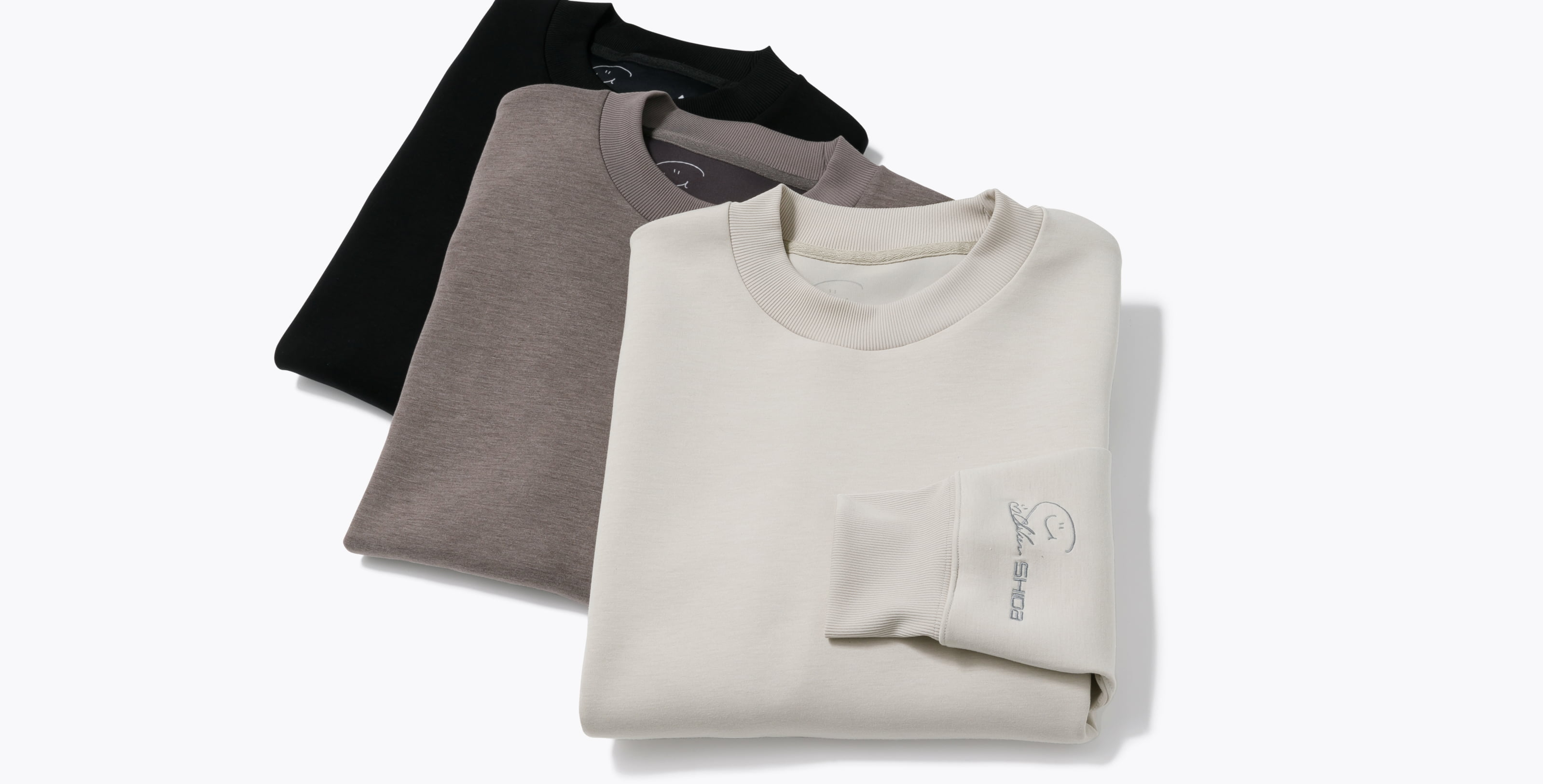 テックスウェット】クルーネックプルオーバー（志田千陽コラボ