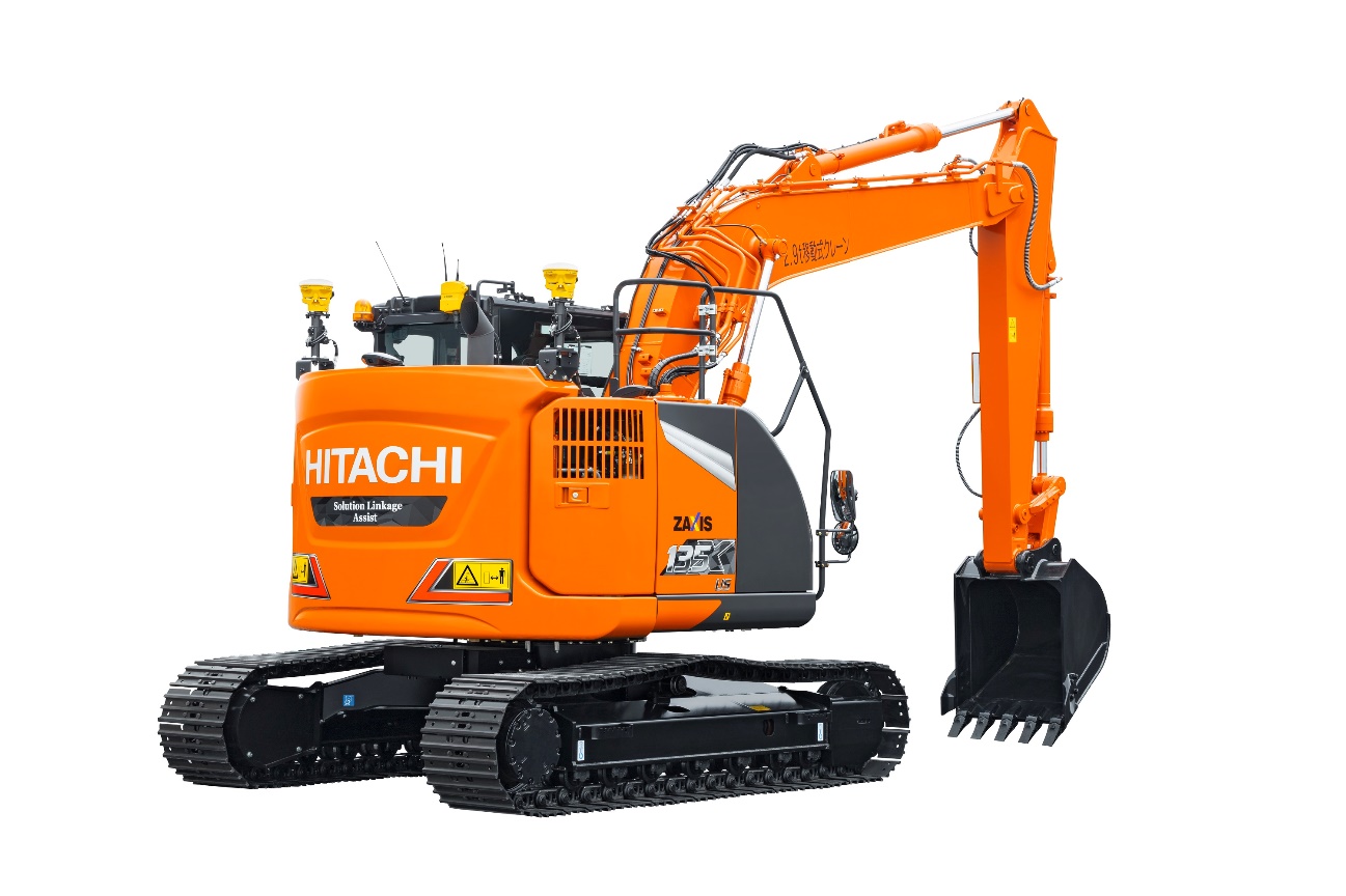 日立建機、ICT 油圧ショベル ZX135USX-7 を発売 | 建機ジャーナルOnline