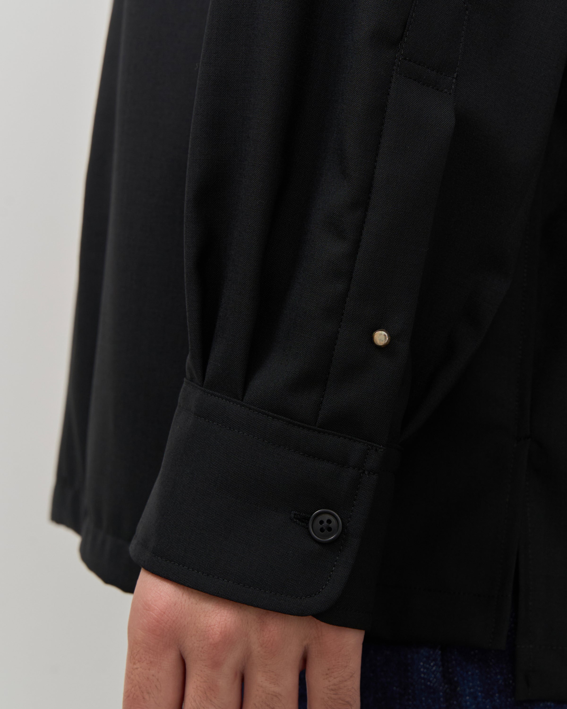 TOHNAI Shirt Jacket, Black – Keylime Tokyo