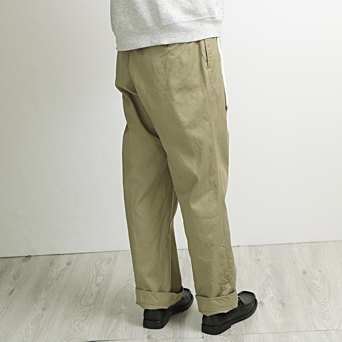 70s us army 「8.2oz khaki」 ミリタリー チノパンツ 古着 used