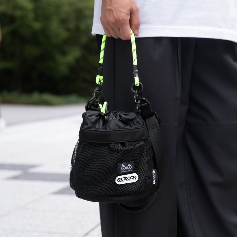 OUTDOOR PRODUCTS×木梨サイクル コラボ巾着ショルダー | 木梨サイクル