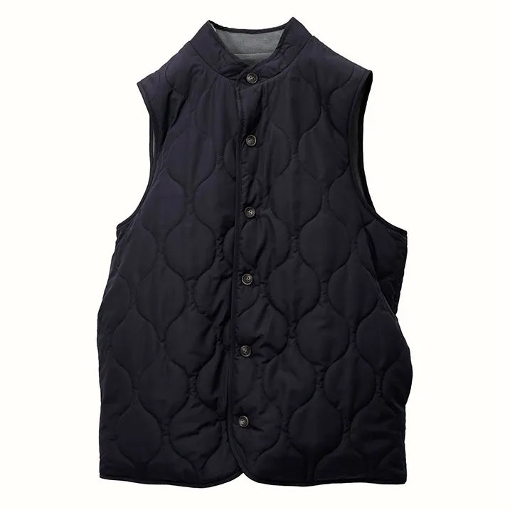 洗濯機OK・リバーシブル】キルティングベスト｜KINDCARE