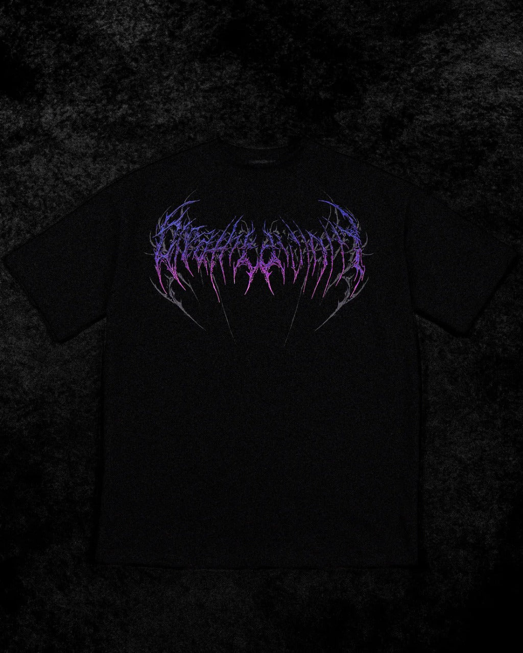 Breathe Divinity , Dark Cathedral Oversized T-shirt [HOLLOW PURPLE