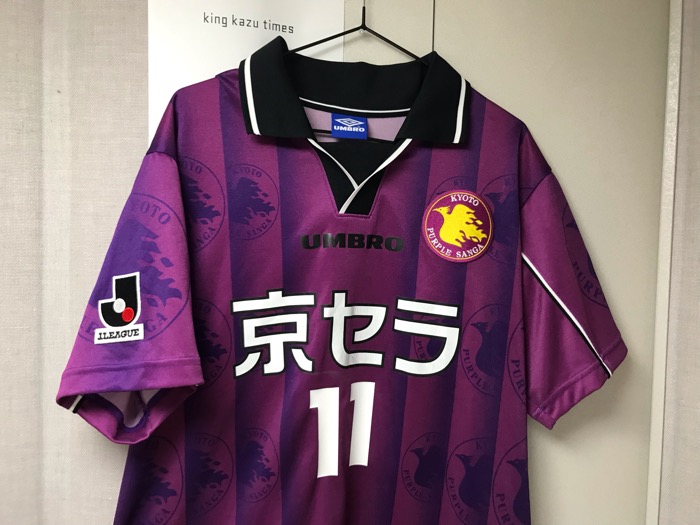 1999年 京都パープルサンガ 三浦知良 36番 正規品 当時物 美品 三浦知良（