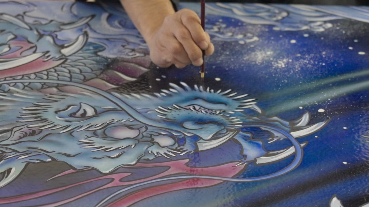 陶画絵師 中村一代 | 金龍窯 -有田焼工芸美術品窯元-