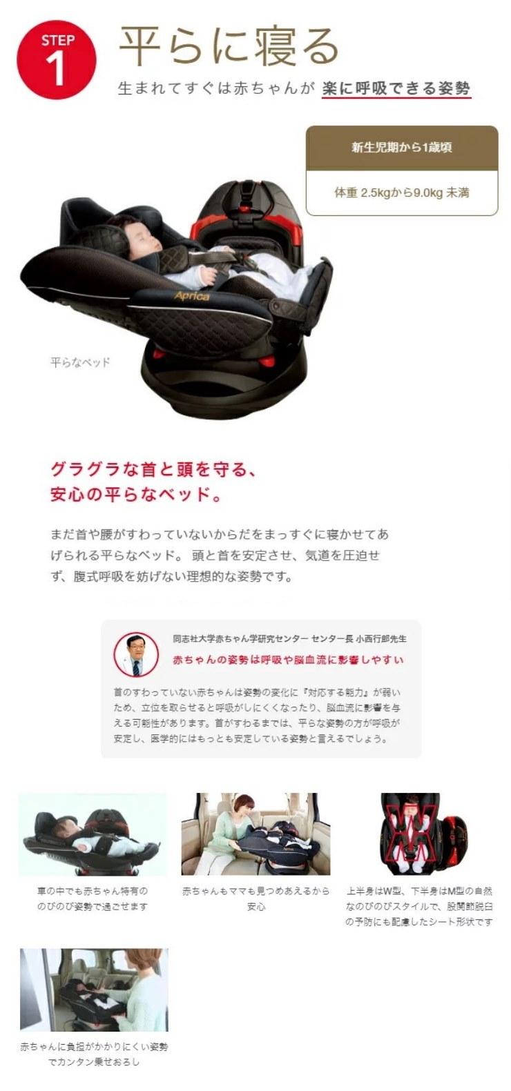 送料無料 フラディアグロウ ISOFIX スタンダード ピュアブラック 93505