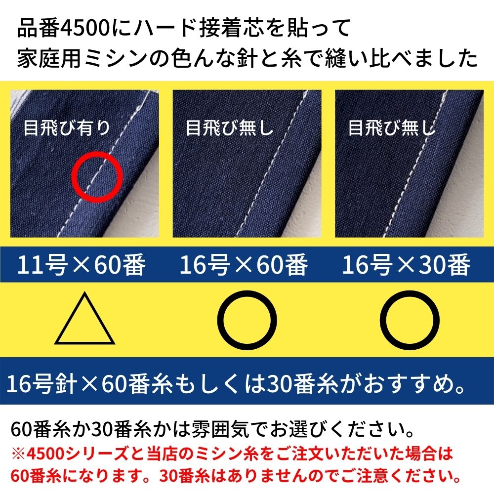 商品到着後レビューで300円OFFクーポンプレゼント】厚手ハード接着芯