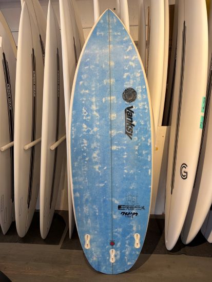 中古】ジャスティスサーフボード PING POPモデル(5'8×20 1/2×2 5/8) NO
