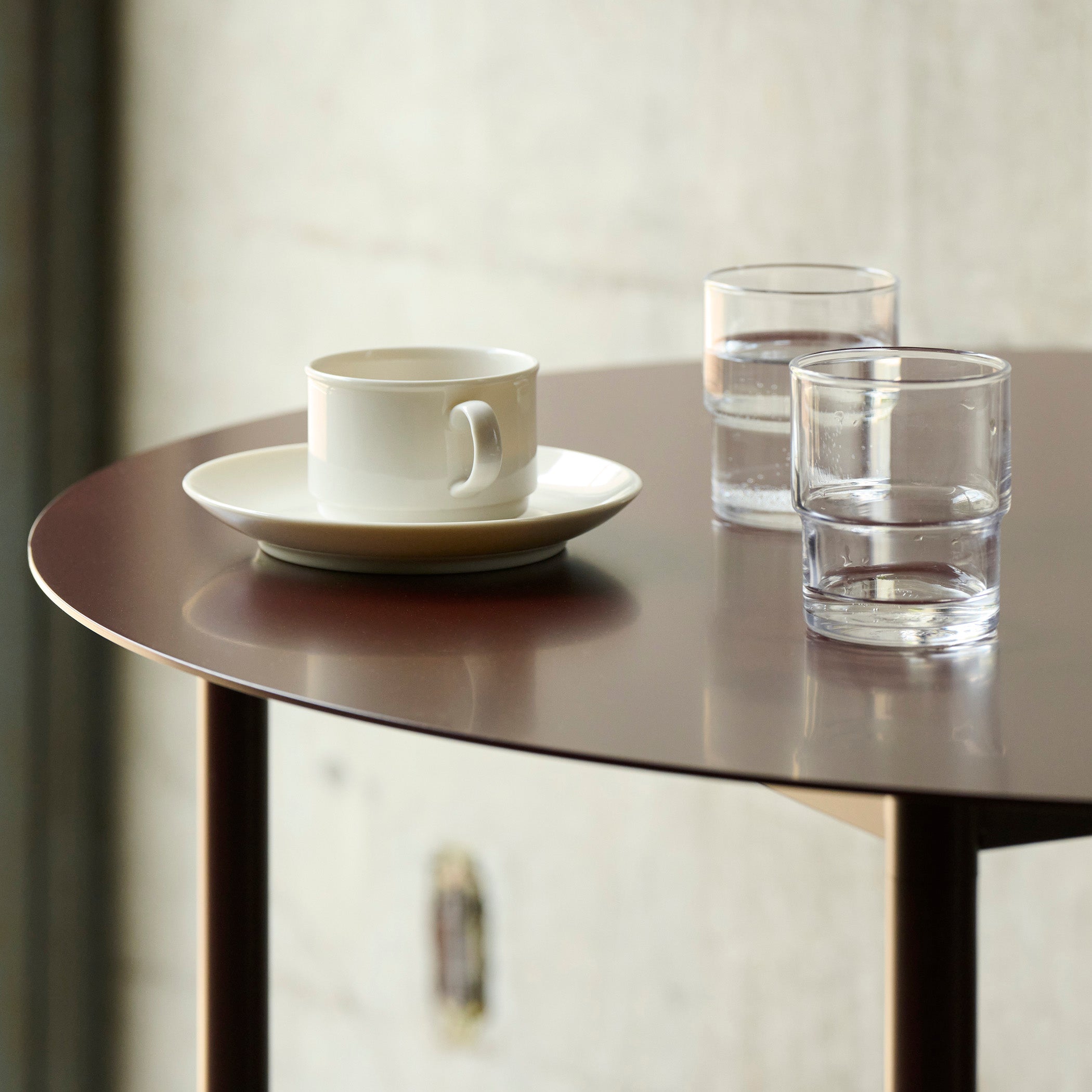 カフェテーブル - 01 - ブラック - KIT