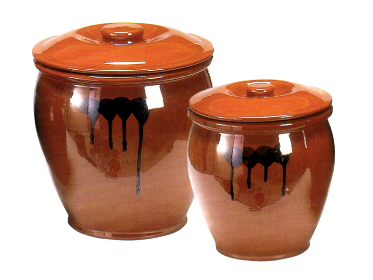 常滑焼 丸甕15号 蓋付 新品 常滑焼 久松 かめ 丸壺蓋