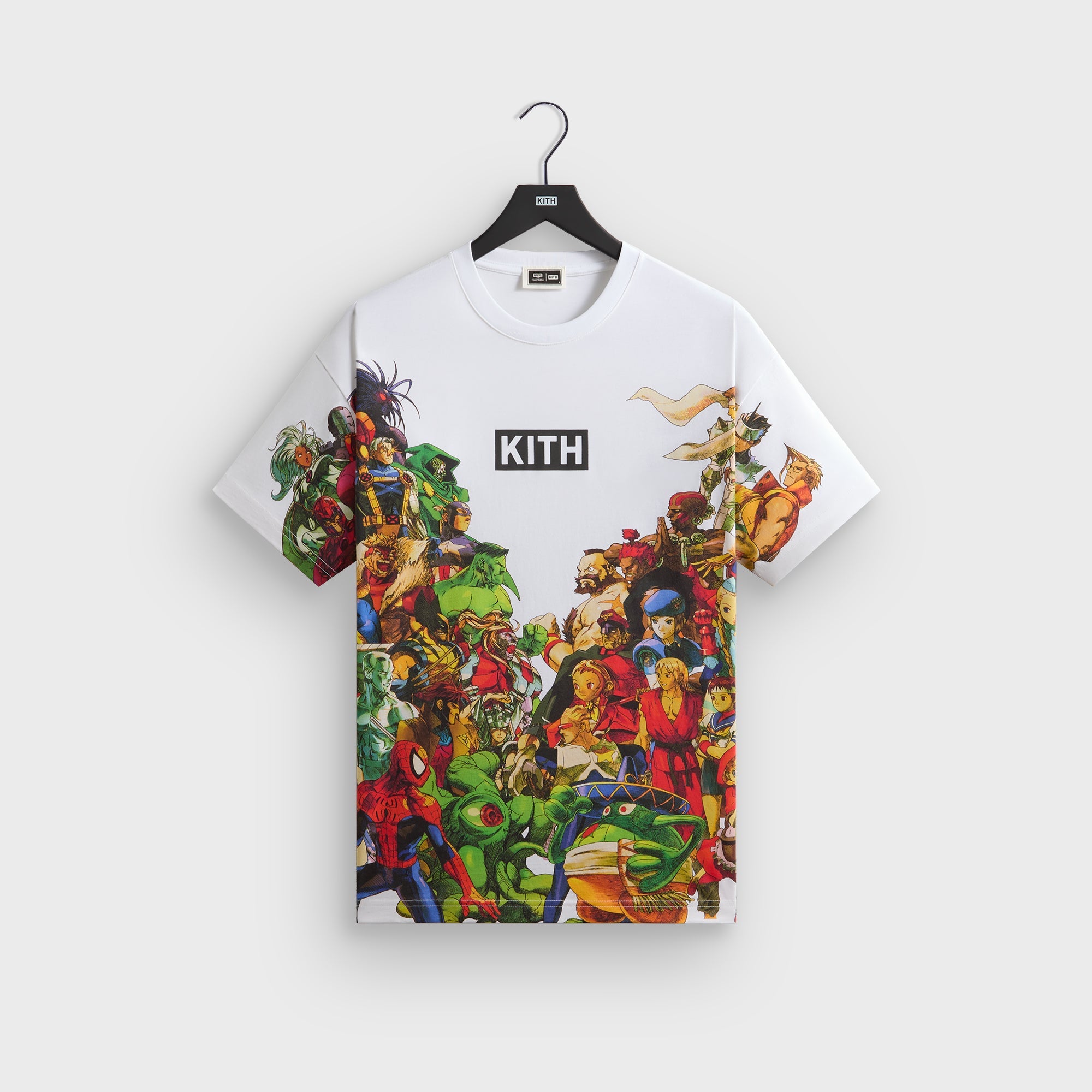 Marvel vs. Capcom | Kith New Age of Heroes All-Over Printed Tee - Whit