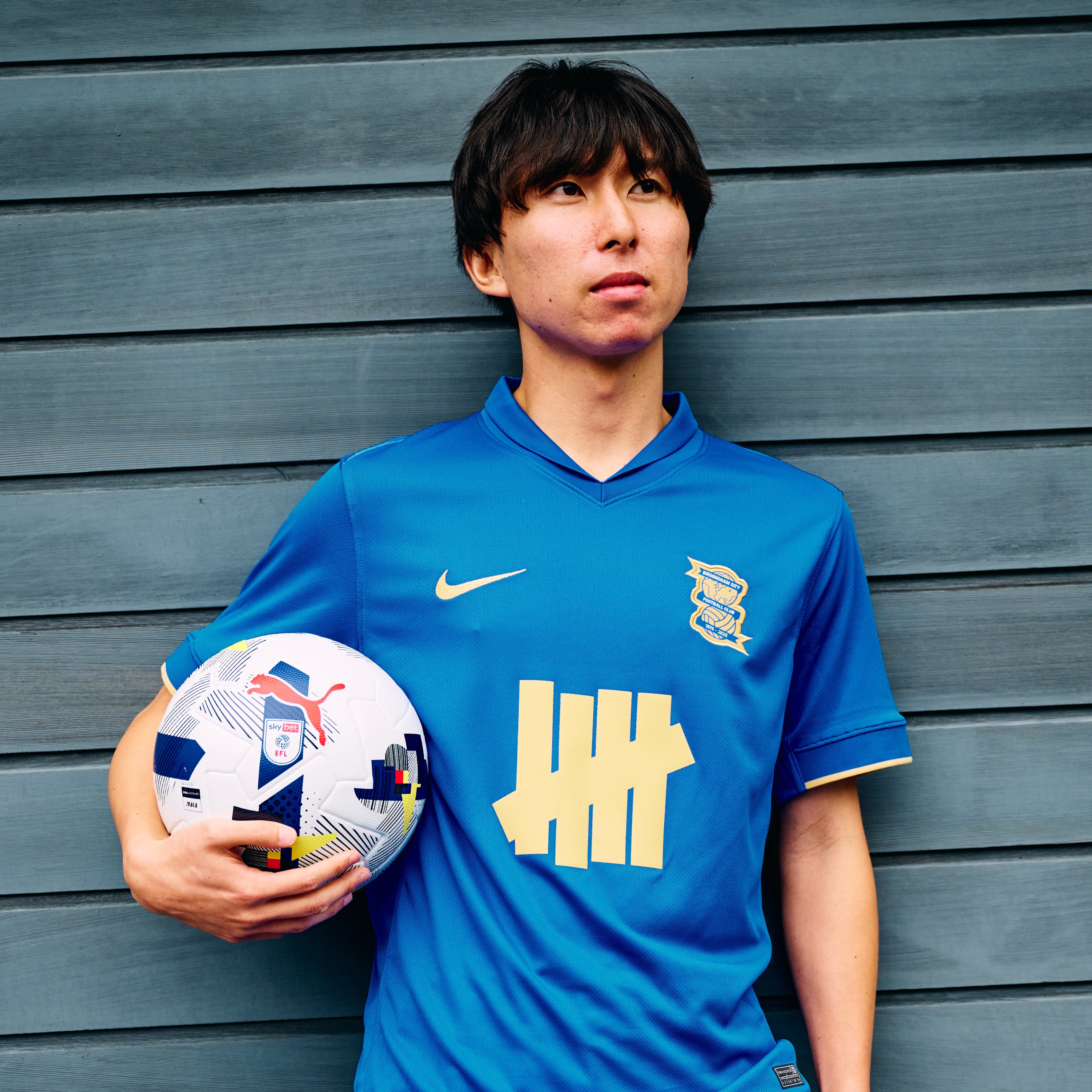 新品未使用タグ付き古橋亨梧9番バーミンガムユニフォームXLサイズ 新品