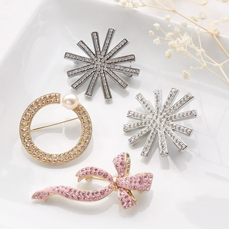 粘土土台 ブローチ リボン 裏2カン付 ゴールド – 貴和製作所オンライン