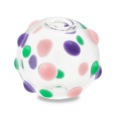 ガラスボール 2穴 エポ付 パープルミックス – 貴和製作所オンラインストア