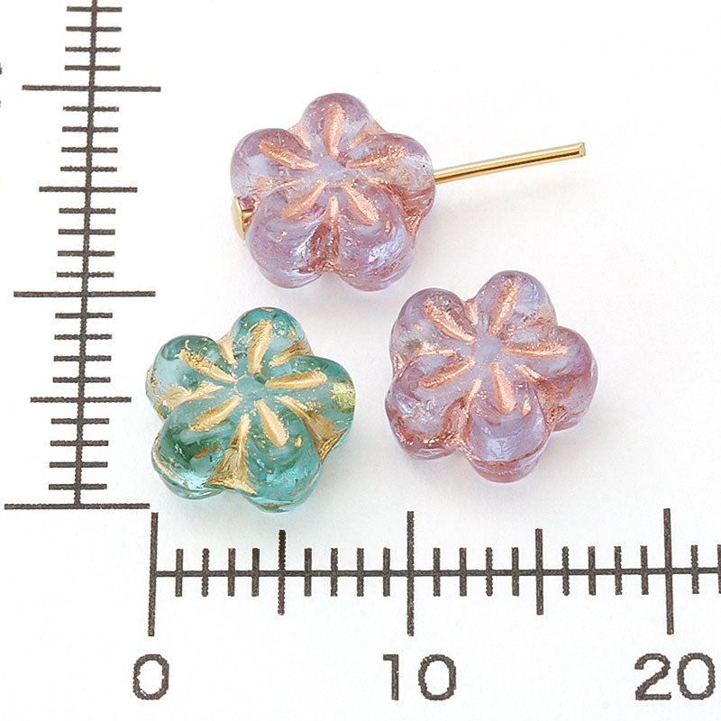 チェコ 5弁花3 アレキサンドライト/RG – 貴和製作所オンラインストア