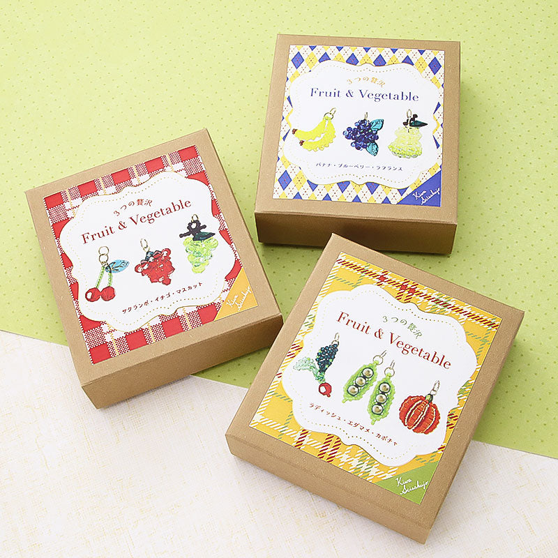 キット 3つの贅沢フルーツ＆ベジタブル ラディッシュ・エダマメ