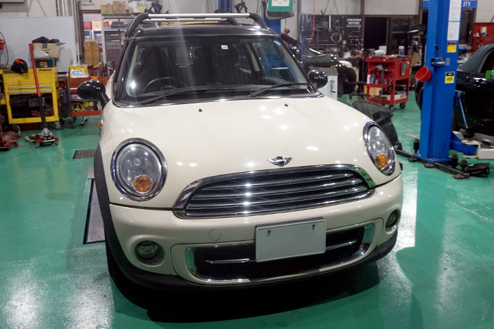 BMW MINI R55 クラブマン エアコン効かない コンプレッサー