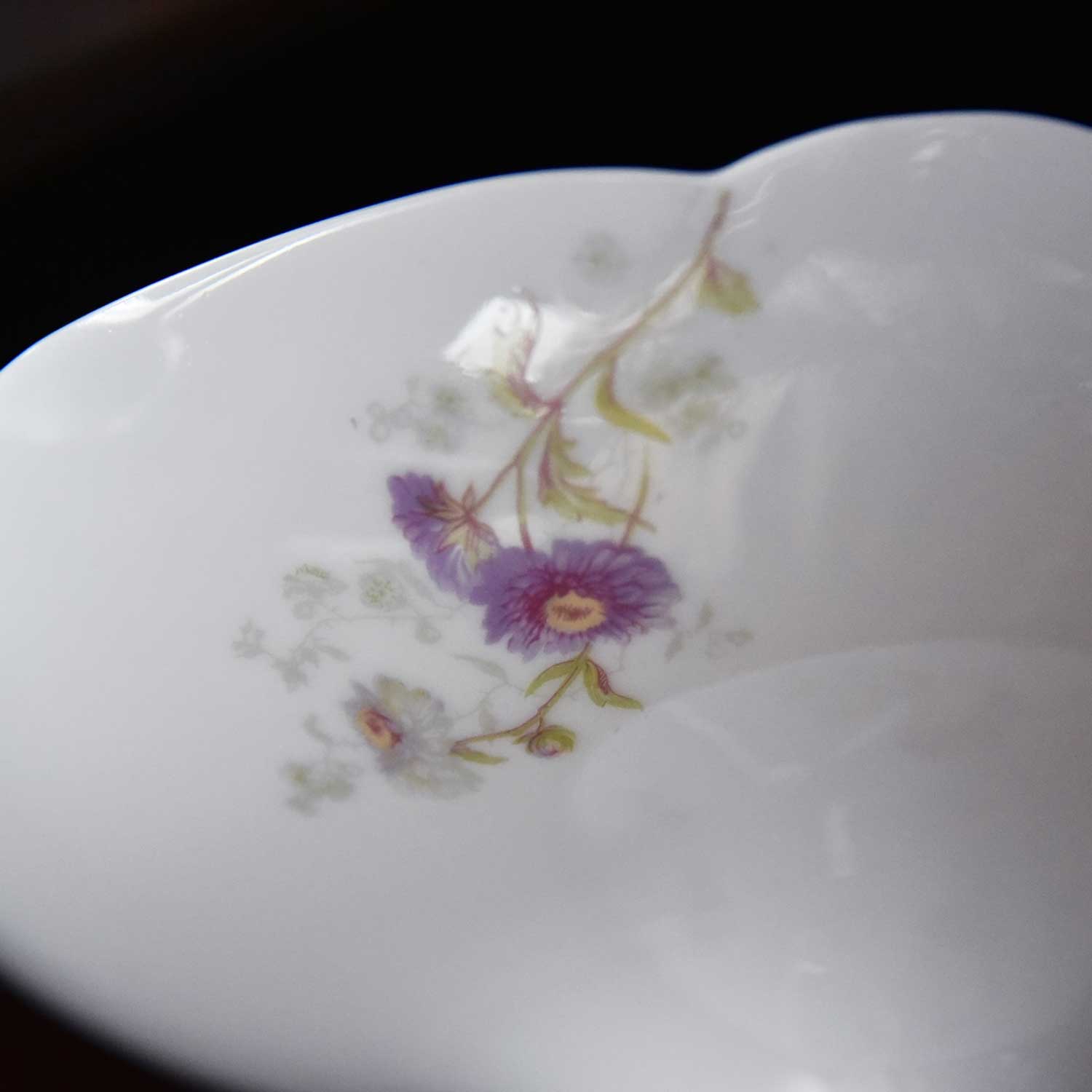 フランス アンティーク コンポティエ コンポート フルーツ皿 TAW-444D