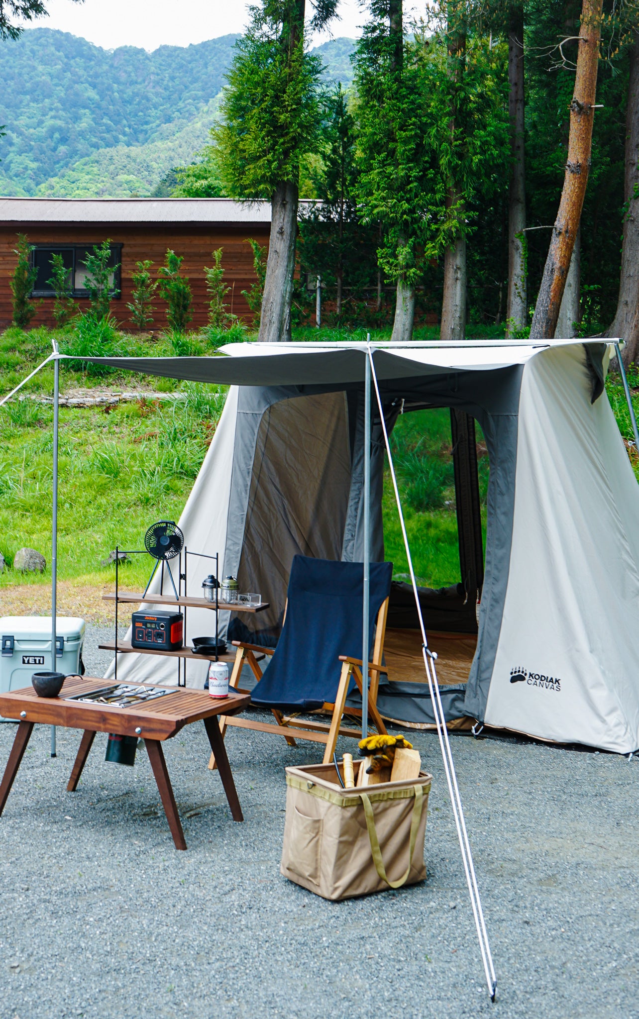 コディアックキャンバス8人用フルコットンテント コディアック