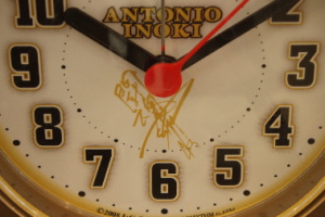 燃える闘魂 アントニオ猪木 おしゃべり目覚まし時計