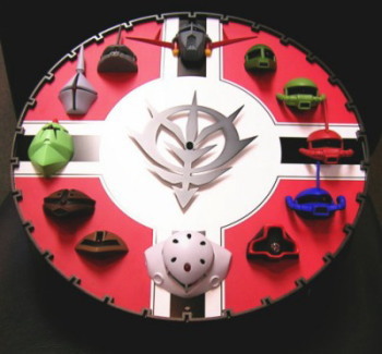 機動戦士ガンダム1年戦争・3Dクロック／Typeジオン