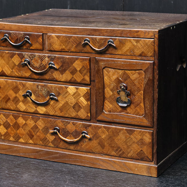 寄せ木細工 5つ引きタンス 【公式通販】