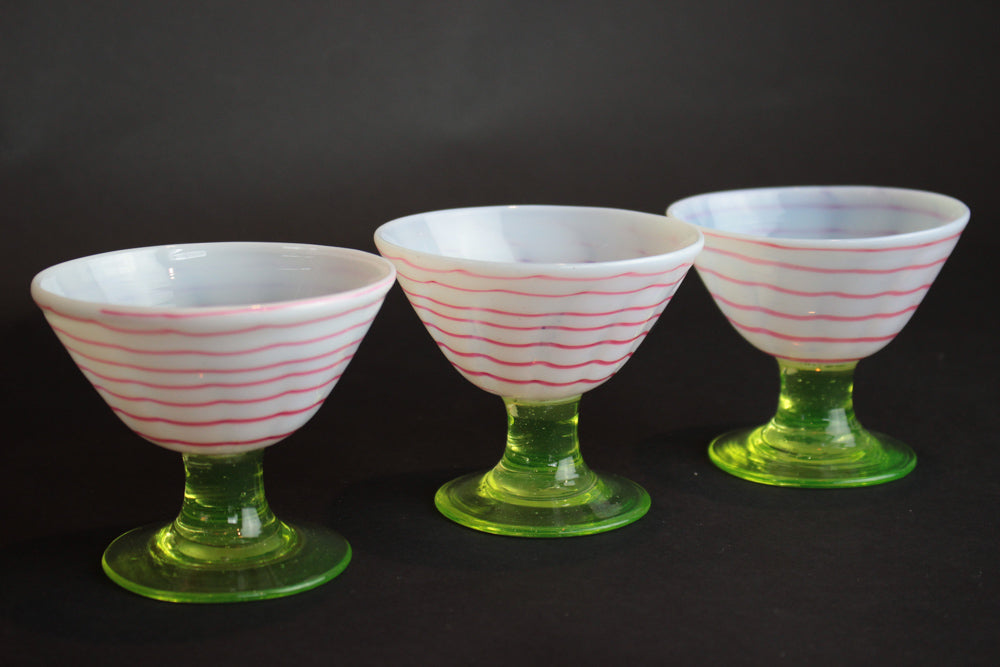 焙り出し氷コップ 輪繋ぎ文 焙り出し氷コップ 輪繋ぎ文