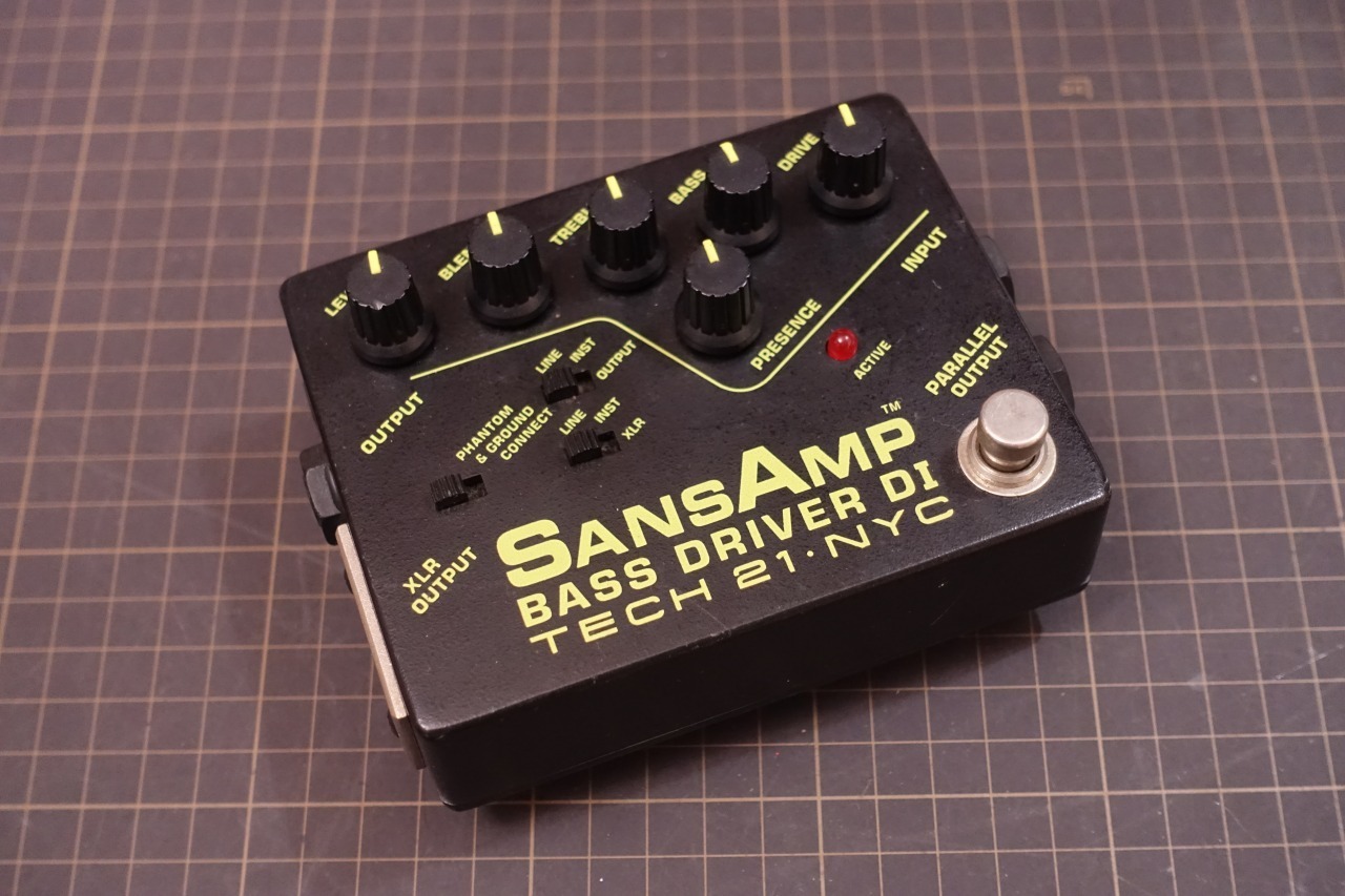 Tech21 SANSAMP BASS DRIVER DI V1後期型（電源が入りません）」: こ