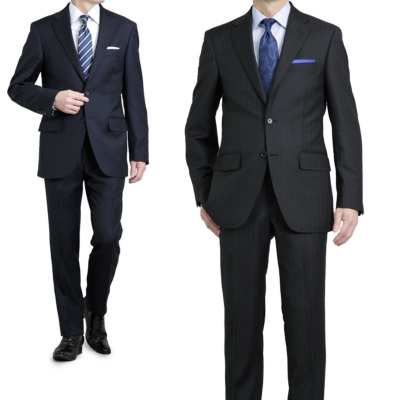 エルメネジルド ゼニア 2つボタンスーツ パンツ セット メンズ 秋冬春