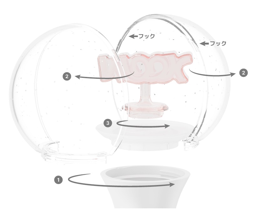 配達受取】イ・ドンウク 公式ペンライト（数量限定/予約販売）