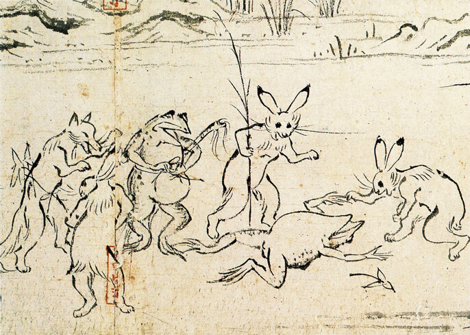 鳥獣人物戯画│世界遺産 栂尾山 高山寺 公式ホームページ