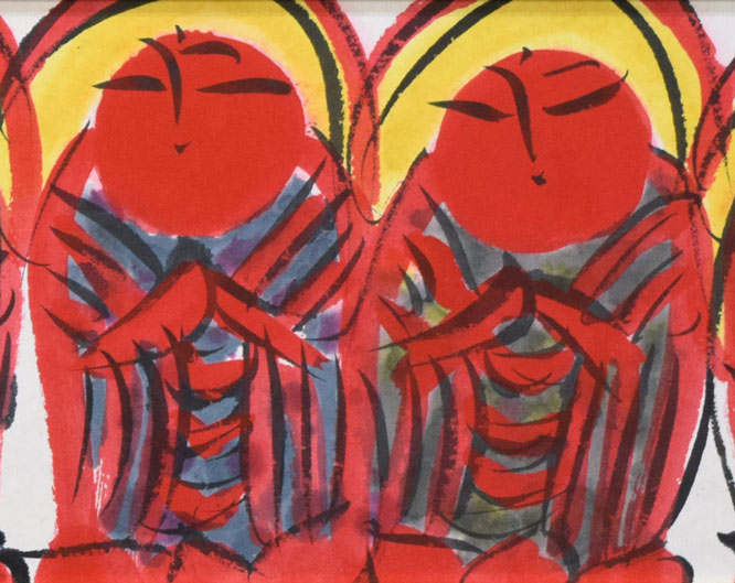 佐藤勝彦さとうかつひこ絵画『無事』③