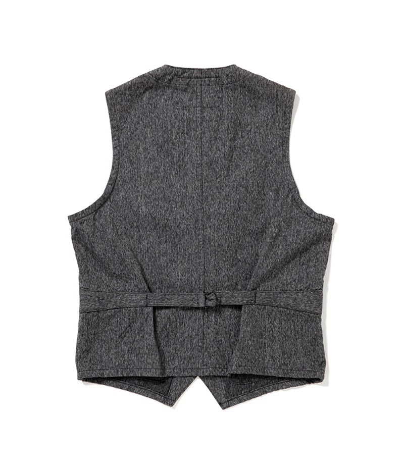 SC12795 / SUGARCANE 9oz. BLACK COVERT WORK VEST – Klaxon Japanese