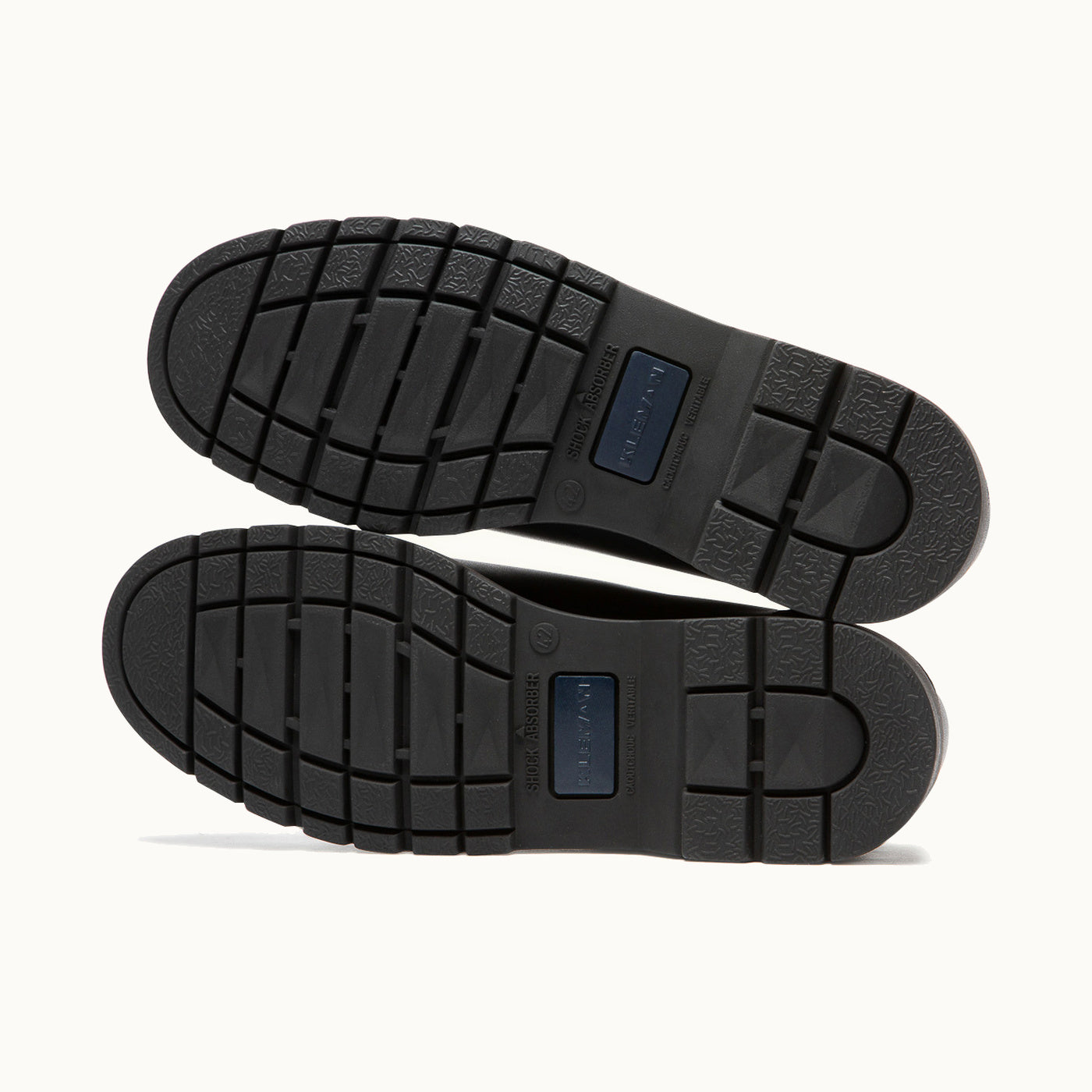 Leather Tyrolean Shoes | PADROR Navy Large Size – Kleman