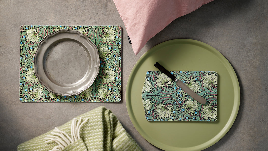 Dukade bordet - Förvandla ditt bord med vackra bordstextilier