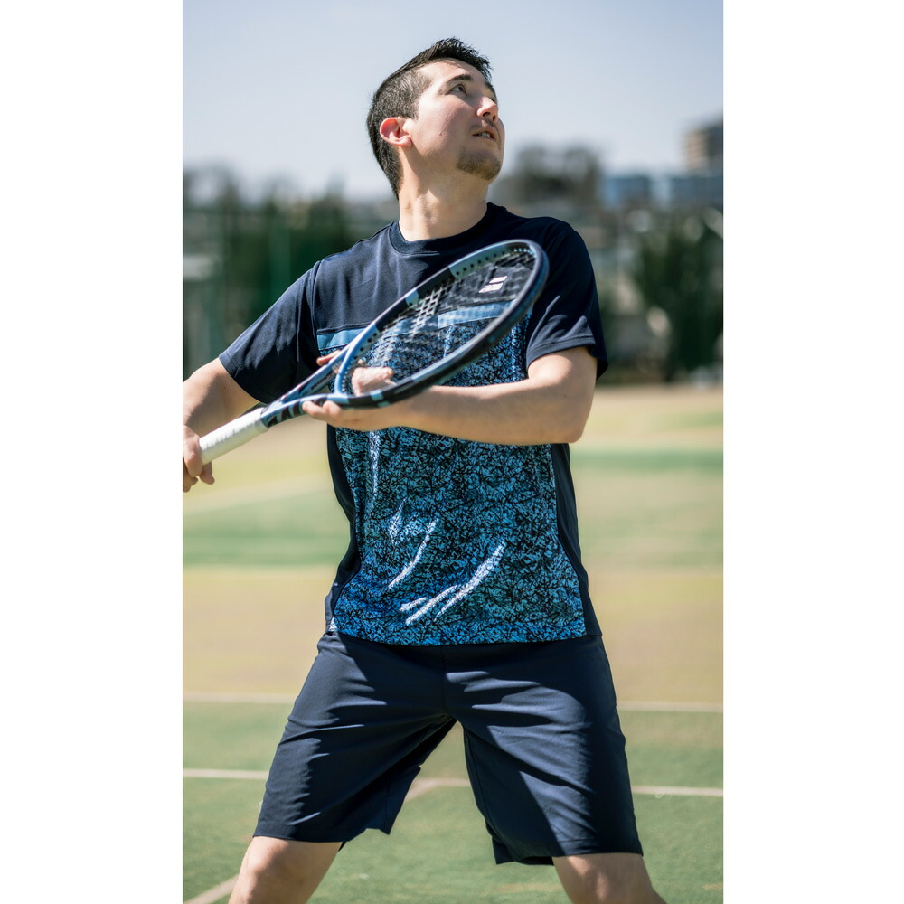 バボラ Babolat テニスウェア ユニセックス CLUB SHORT SLEEVE SHIRT2